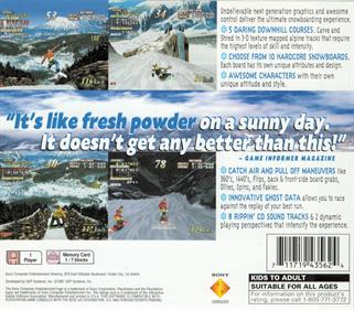 Cool Boarders - Box - Back Image