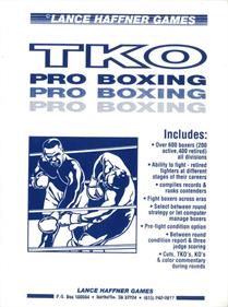 TKO Professional Boxing - Box - Front Image