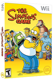 The Simpsons Game - Box - 3D Image