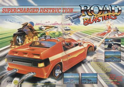 Road Blasters - Advertisement Flyer - Front Image