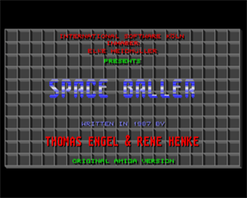 Space Baller - Screenshot - Game Title Image