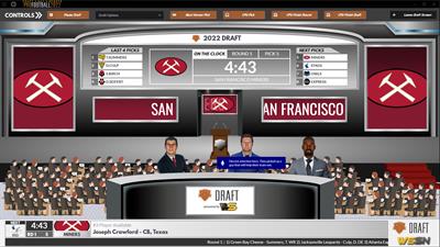 Draft Day Sports: Pro Football 2022 - Screenshot - Gameplay Image