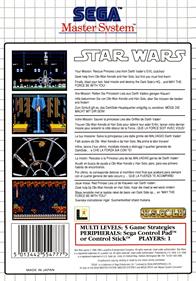 Star Wars - Box - Back Image