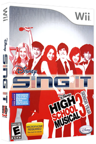 Disney Sing It: High School Musical 3: Senior Year - Box - 3D Image