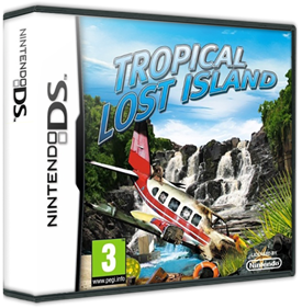 Jewels of the Tropical Lost Island - Box - 3D Image