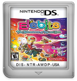 Elebits: The Adventures of Kai and Zero - Fanart - Cart - Front Image