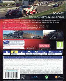 Gran Turismo Sport - Box - Back Image