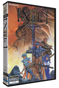 Xak II: Rising of the Redmoon - Box - 3D Image