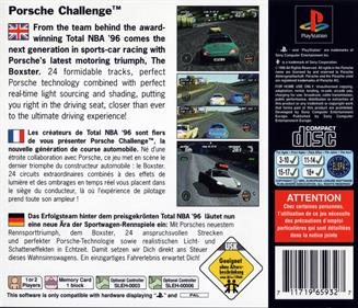 Porsche Challenge - Box - Back Image