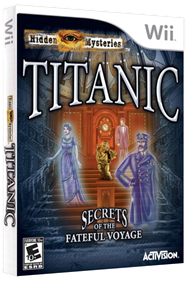 Hidden Mysteries: Titanic: Secrets of the Fateful Voyage - Box - 3D Image