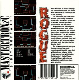 Rogue - Box - Back Image