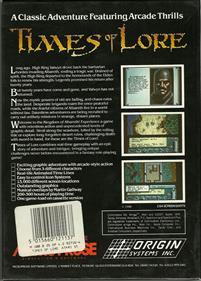 Times of Lore - Box - Back Image