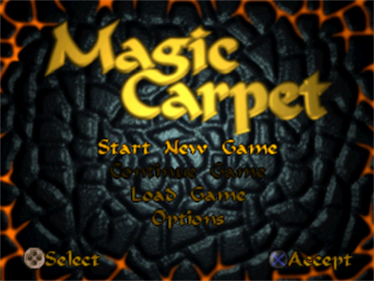 Magic Carpet - Screenshot - Game Title Image