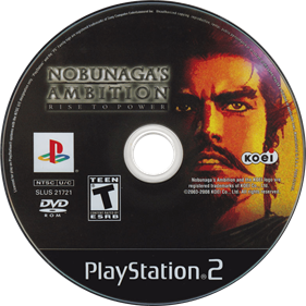 Nobunaga's Ambition: Rise to Power - Disc Image