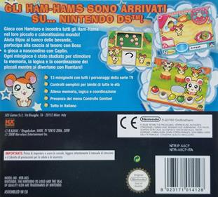 Hi! HamTaro: Ham-Ham Challenge - Box - Back Image