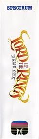 Lord of the Rings: Game One - Box - Spine Image