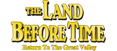 The Land Before Time: Return to the Great Valley - Clear Logo Image