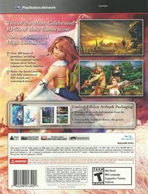 Final Fantasy X/X-2: HD Remaster Limited Edition - Box - Back Image