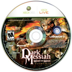 Dark Messiah: Might and Magic Elements - Disc Image