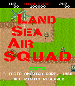 Land, Sea, Air Squad - Screenshot - Game Title Image