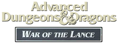 War of the Lance - Clear Logo Image