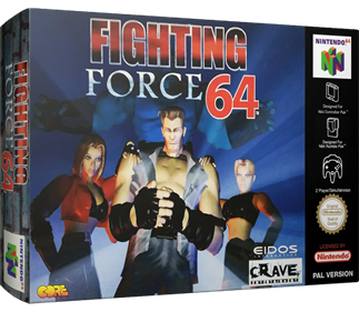 Fighting Force 64 - Box - 3D Image