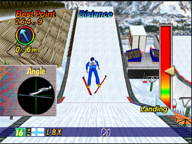 Nagano Winter Olympics '98 - Screenshot - Gameplay Image