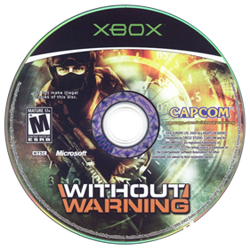 Without Warning - Disc Image