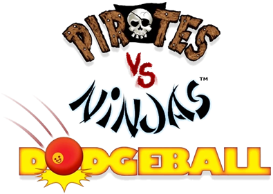 Pirates vs Ninjas Dodgeball - Clear Logo Image