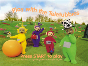 Play with the Teletubbies - Screenshot - Game Title Image