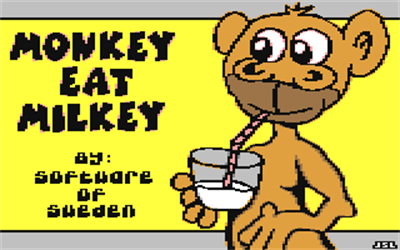 Monkey Eat Milkey - Screenshot - Game Title Image