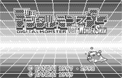 Digital Monster Ver. WonderSwan - Screenshot - Game Title Image