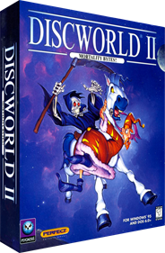 Discworld II: Mortality Bytes! - Box - 3D Image