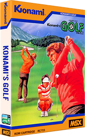 Konami's Golf - Box - 3D Image