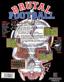 Brutal Sports Football - Box - Back Image