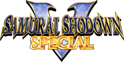 Samurai Shodown V Special - Clear Logo Image