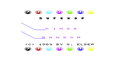 King's Ransom - Screenshot - Game Title Image