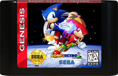 Sonic Classic Heroes - Cart - Front Image