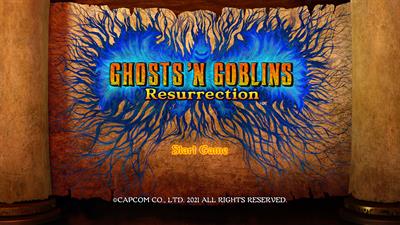 Ghosts 'n Goblins Resurrection - Screenshot - Game Title Image