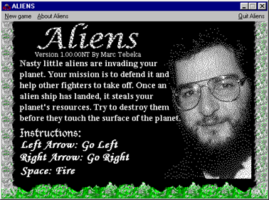 Aliens - Screenshot - Game Title Image