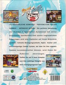 Street Fighter Alpha 2 - Box - Back Image