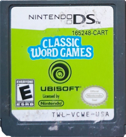 Classic Word Games - Cart - Front Image