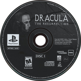 Dracula: The Resurrection - Disc Image