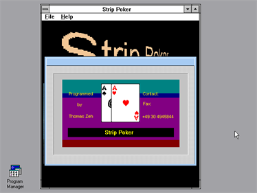 Strip Poker! International - Screenshot - Game Title Image