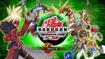Bakugan: Defenders of the Core - Screenshot - Game Title Image