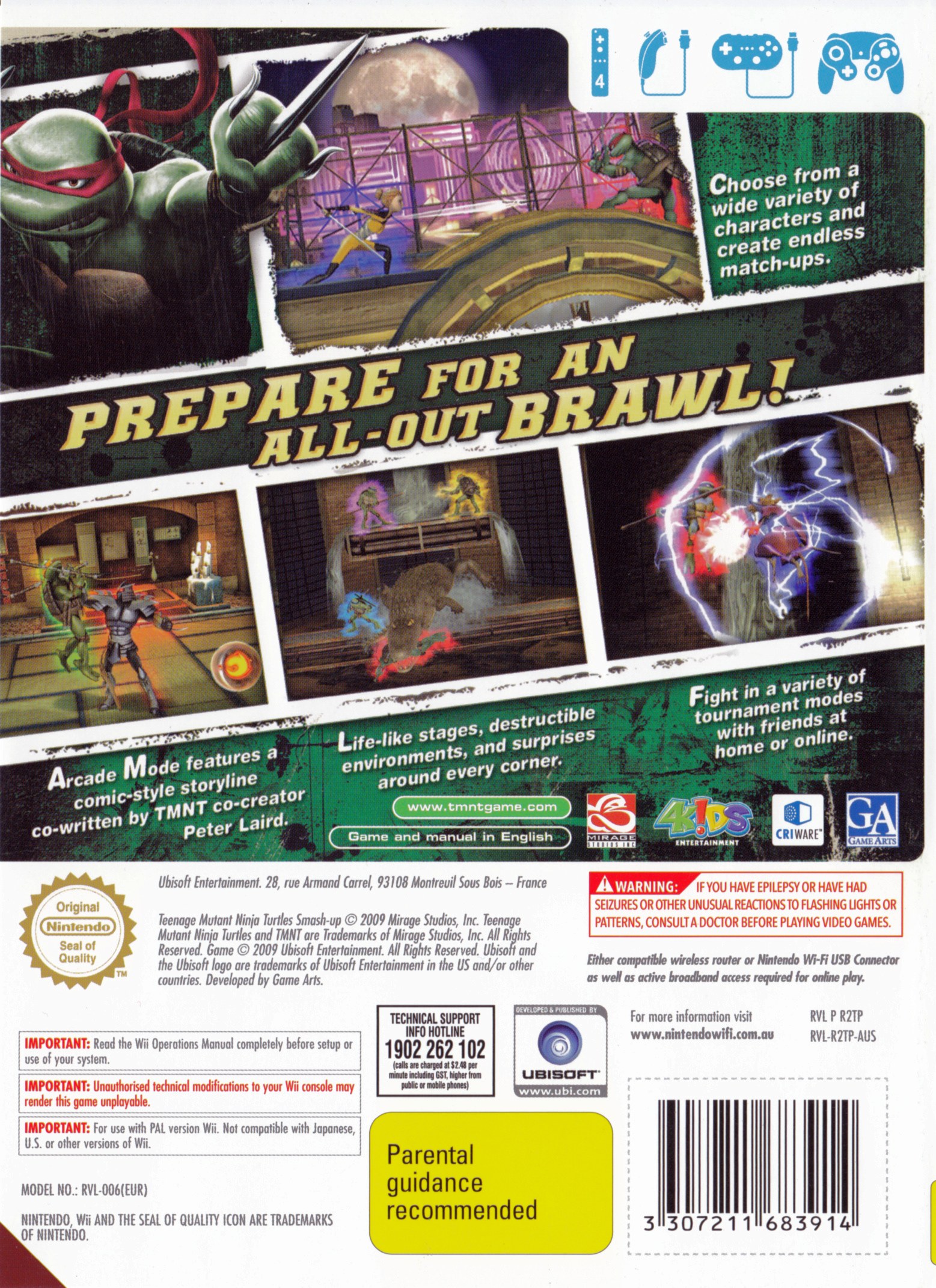 download Teenage Mutant Ninja Turtles: Smash-Up download Teenage Mutant Ninja Turtles: Smash-Up