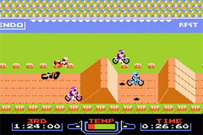 Classic NES Series: Excitebike - Screenshot - Gameplay Image