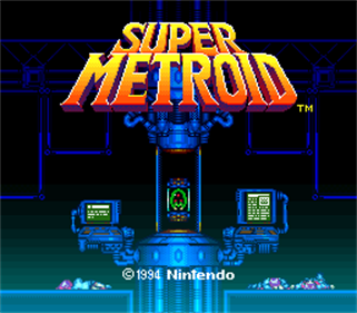 Super Metroid - Screenshot - Game Title Image