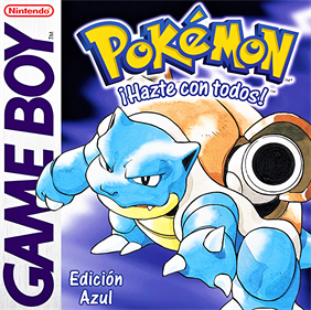 Pokémon Blue Version - Box - Front Image