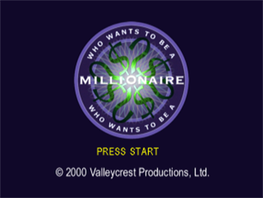 Who Wants to Be a Millionaire: 2nd Edition (North America) - Screenshot - Game Title Image